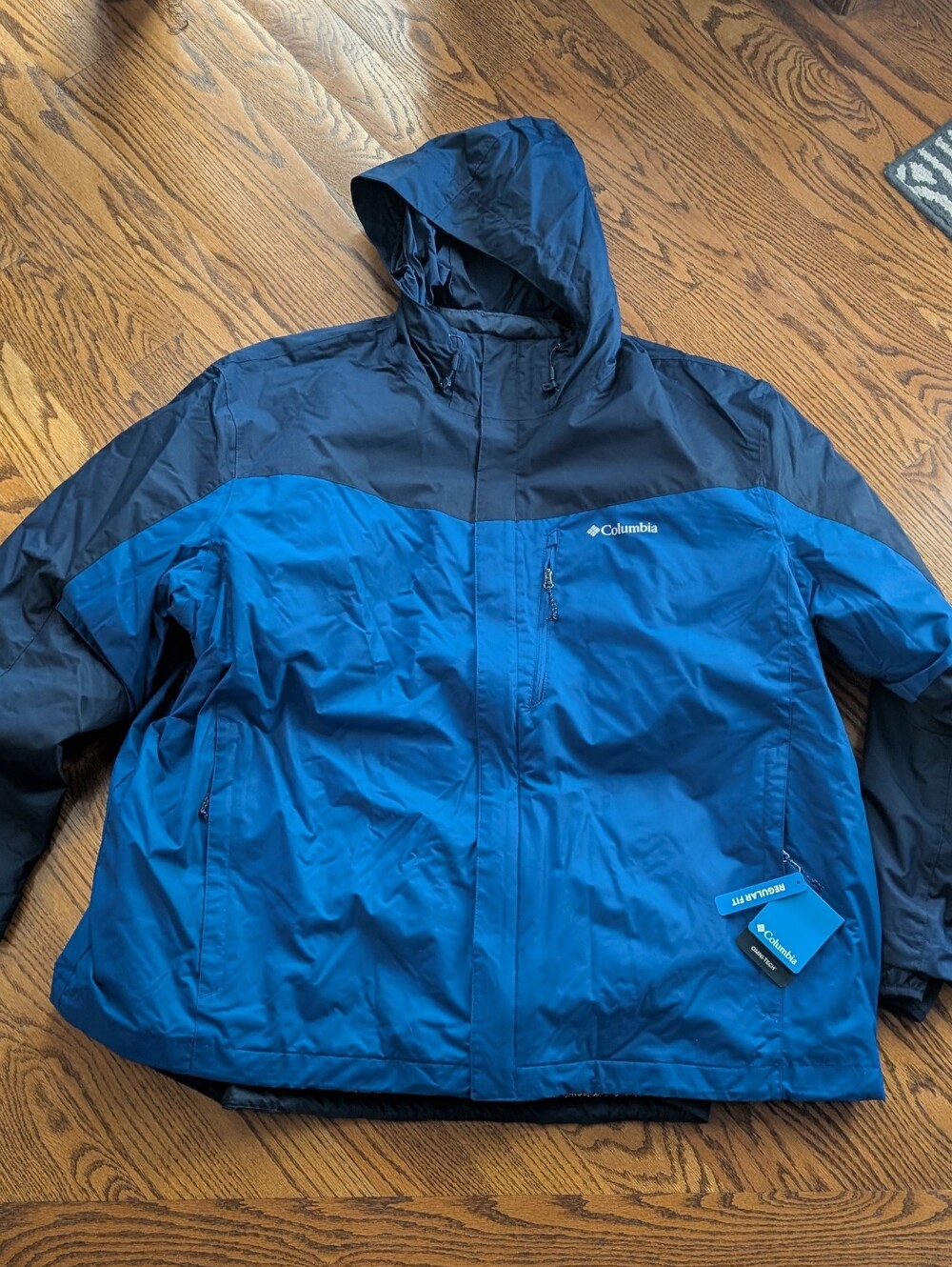 New! Men's Columbia Whirliburd V Interchange Jacket Size 4X